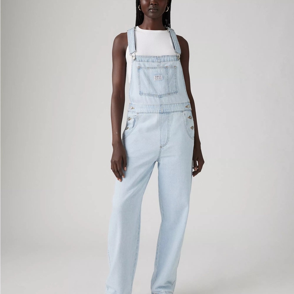 Levi's Light Blue Women's Denim Overalls